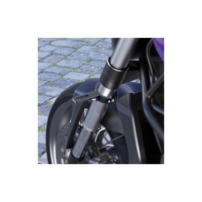 2 Pieces Motorcycle Headlight Mounts Adjustable Motorcycle Headlight Bracket Universal