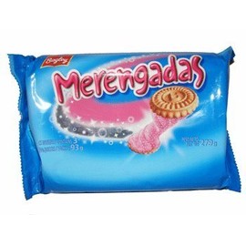 Bagley Merengadas Galletas Dulces Con Relleno Sabor Frutilla 279 grs.