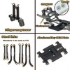 RampCrab Carbon Fiber Chassis Kit for SCX24, 7° Angled Skid,