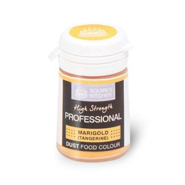 Squires Kitchen MARIGOLD TANGERINE Food Colour Colouring Edible Lustre Dust 4G