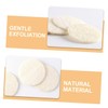 Baluue 15pcs Exfoliating Cleansing Wipes Exfoliating Pads Facial Scrubber for