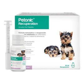 Petmedica Petonic Perro Ch. 55ml Suplemento Estimula Apetito