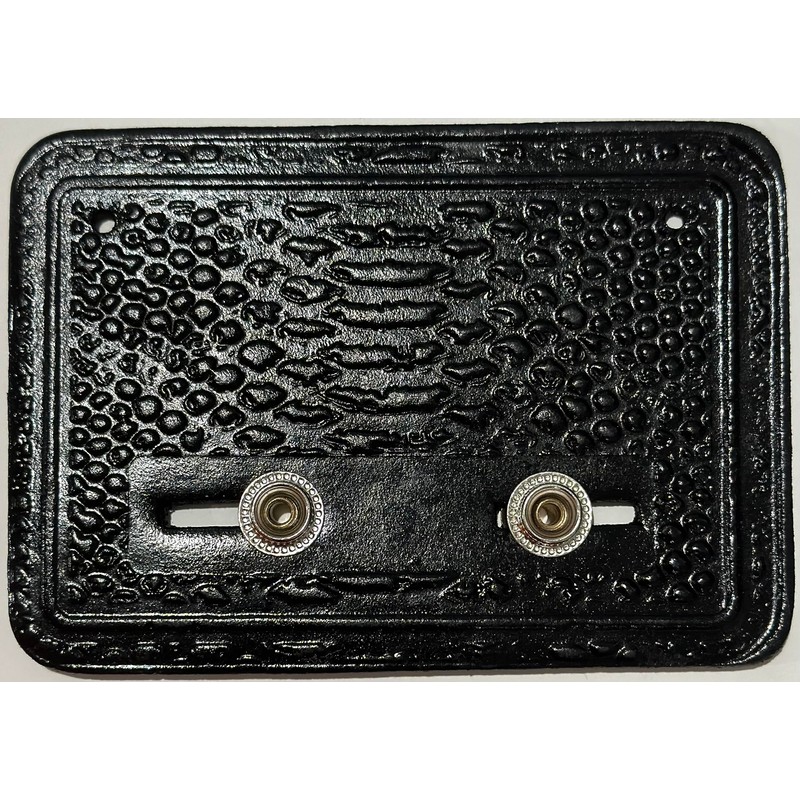 Wrestlers Belt Wall Mount Leather Wall Hanger Black Twin Pack