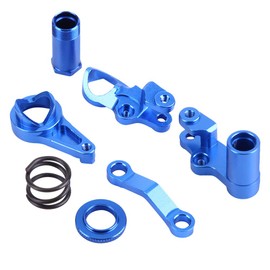Complete 21t Servo Saver 14×6×2 Aluminium Alloy Steering Servo Saver Complete Parts Set for Slash 4x4 1 10 Truck RC Car