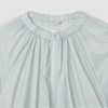 JAJU [JAJU] Women's Soft Shirring Cropped Jumper_Mint Grey