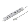 Sanwa Supply TAP-K6SP-3 Construction Property Thunder Guard Tap Outlet Outlet