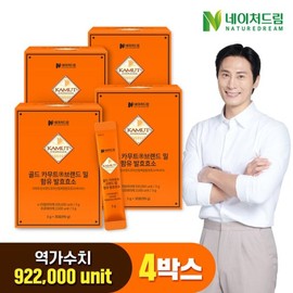 Nature Dream 네이처드림 골드 카무트 브랜드밀 함유 발효효소 3g 30포 4박스 / 고역가 고함량 역가수치 높은 92만 ... Nature Dream Gold Kamut Brand Wheat Fermentation Enzyme 3g 30 Pouches 4 Boxes / High Value High Content Activity Level 920,000 ...
