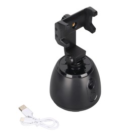 H5 Ball Head 360 Degree Smart Shooting Ball Head with Body Tracking Face Recognition AI Composition Function for Mobile Phones Black