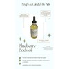 Generic Blueberry Body Oil with Lavender and Geranium, enriched with