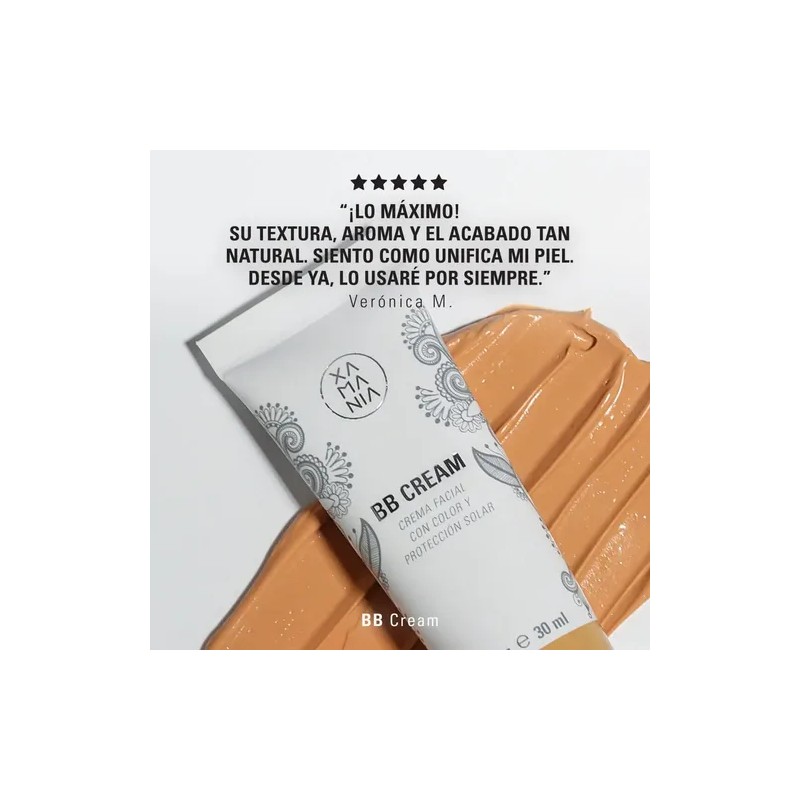 Xamania Bb Cream 3 En 1: Maquillaje Natural Con Fps