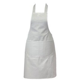Discounted Cleaning Supplies Kitchen Chef Apron for Men & Women - Butchers Apron for Men - Men’s Apron for Cooking - Professional Chefs Apron Double Pockets – BBQ School Cooking Apron -Cotton (white)