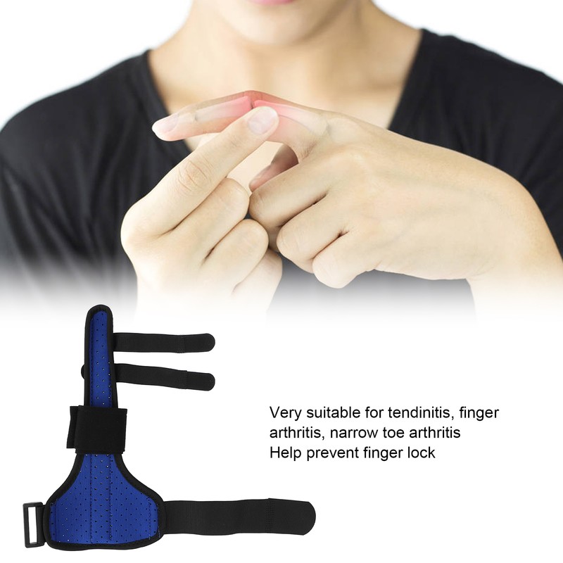 Trigger Finger Guard Splint Detachable Finger Straighter for Bent Mallet