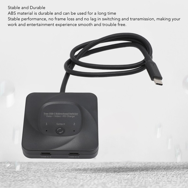 USB C Bidirectional Switcher 2 in 1 Out Or 1
