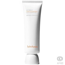 Sulwhasoo 설화수 선크림 뉴 상백톤업선크림 50ml Sulwhasoo Sun Cream New Soft Peach Tone Up Sun Cream 50ml [Milk Toner 50ml]