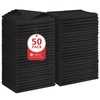 Orighty Black Microfiber Cleaning Cloth, 50 Pack Highly Absorbent Cleaning