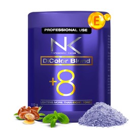 NK Professional Care Rubio Dicolor | Polvos Blanqueadores | Aclarador para Cabello | Aclara +8 Tonos Sin Dañar El Pelo. (500 G)