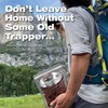 Old Trapper Zero Sugar Beef Jerky, Eight-Ounce Individual Package, Natural