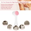 Cepillo de Limpieza Facial, Moda 3D Cepillo de Doble Cara