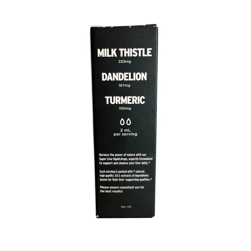 Super Liver Support with Milk Thistle - All Natural Liver