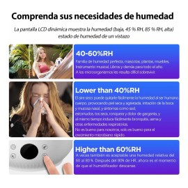 Humidificador Sejoy Jsq-c50q1 4.5l, Aromaterapia, Silencioso