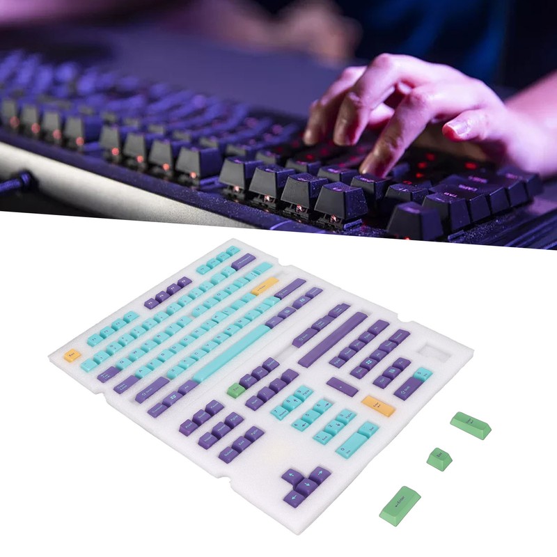 PBT Keycaps 150 Keys 5 Sides Sublimation for Cherry Height