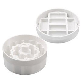 3Ml Vial Storage Set for Hydrapeak 25oz Safe Vial Storage, Whitr