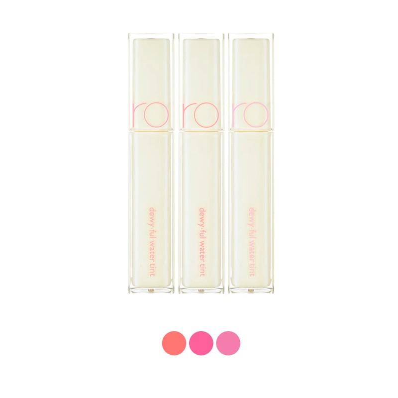 rom&nd Dewy·ful Water Tint Lip Gloss, 10 Murmur Pink