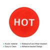 PATIKIL Self Stick Hot/Cold Water Labels, 3 Pairs/6 Pack Acrylic