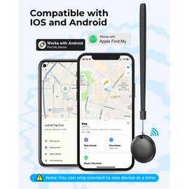 Smart Tracker Tags-4 Pack, Air Tracker Tag Compatible with iOS and Google Find Hub App, Smart Tag, Bluetooth Tracking Tag, Item Finder, Easily Track Your Wallet, Bag, Suitcase, and More