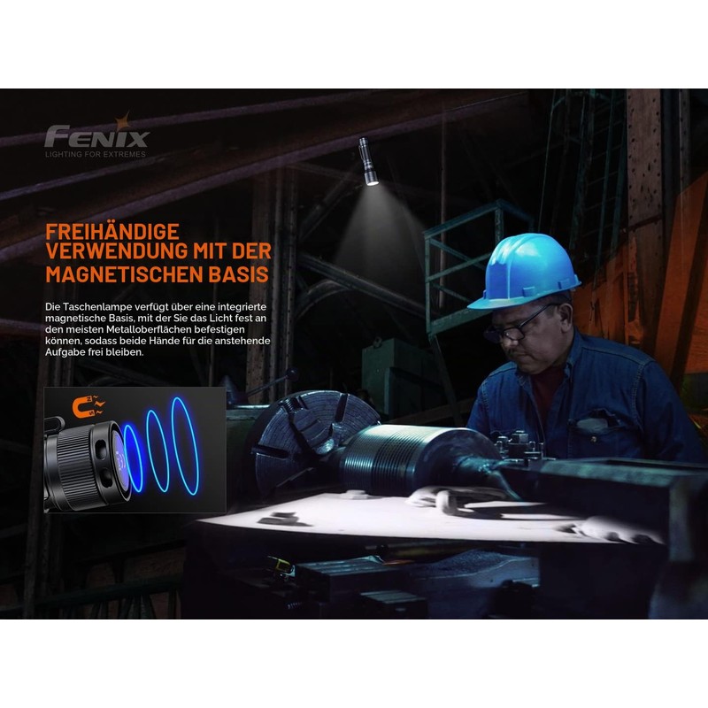 FENIX Unisex Adult C7 Flashlight, Multi-Colour (Multi-Colour), One Size