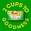 Lipton Peach Green Tea Bags, Flavored, Unsweetened Teabags for Hot