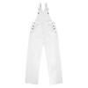 Womens Stretch Denim Overalls PVJ156998X WHITE 1X