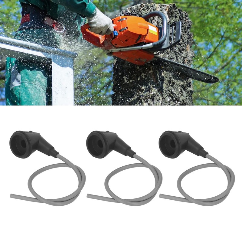 Spark Plug Wire Set, 3pcs Professional Chainsaw Ignition Cable Sturdy