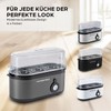 GOURMETmaxx Eierkocher für 3 Eier | Egg Boiler mit Eierstecher
