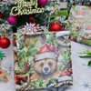 Vnaaem Woodland Animal Christmas Wrapping Paper for Boys Kids -