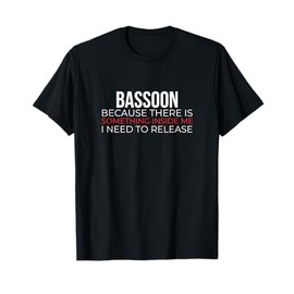 Bassoon Orchestra Musician Marching Band Bassoonist T-Shirt