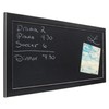 DesignOvation Wyeth Framed Magnetic Chalkboard, Black