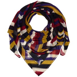 Kipling Women's Carre Visc Scarf, Multicoloured (Boho Fest), One Size
