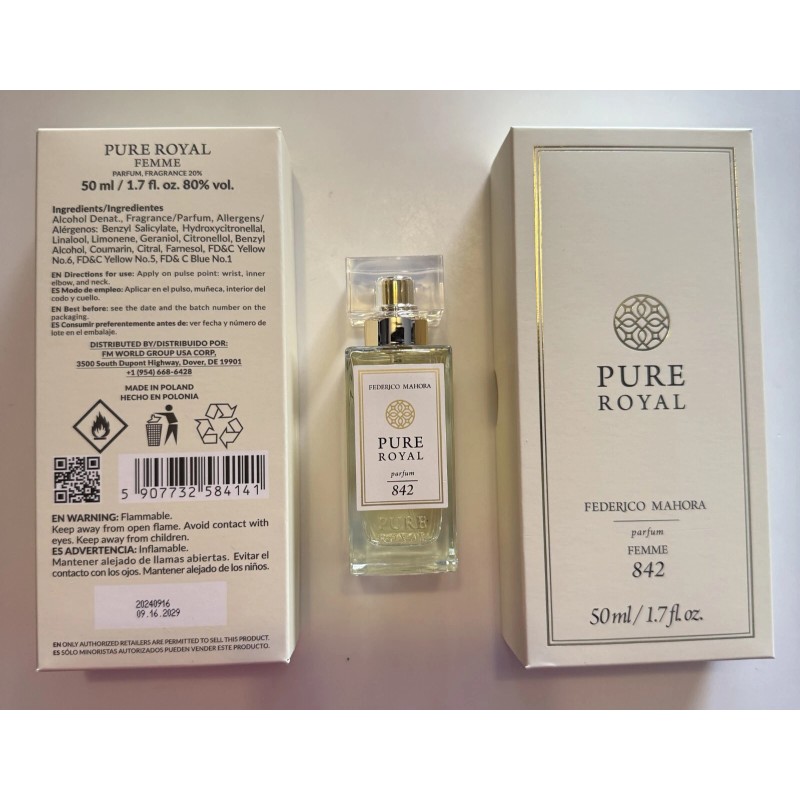 Pure Royal Parfum Federico Mahora Pure Royal Parfum 842 For