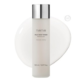 TIRTIR Milk Skin Rice Toner - Deep Moisturizing, Hydrating and Refreshing for face, Niacinamide, Ceramide, Rice Bran Extract, Nature-Oriented Ingredients, Korean Skin Care, Vegan, 150ml / 5.07 fl.oz.