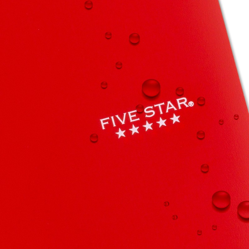 Five Star Spiral Notebook + Study App, 5 Subject, College