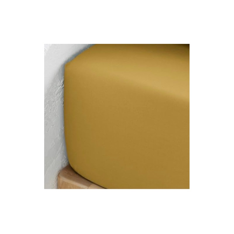 Fitted Sheet 140 x 190 cm 100% Cotton 4 Elasticated