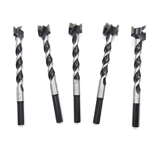 YUENTOEN Counterbore Bit for Carpentry, Hexagonal Shaft, Bore, Fosser Drill,