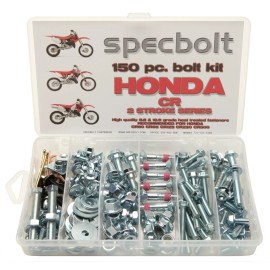 SPECBOLT HONDA CR ENGINE FRAME BODYWORK BOLT KIT CR80 CR85 CR125 CR250 CR450 CR500