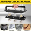 ITULCYO Three Station Edge Roller Bender 0-90° Bending Angle，Sheet Metal