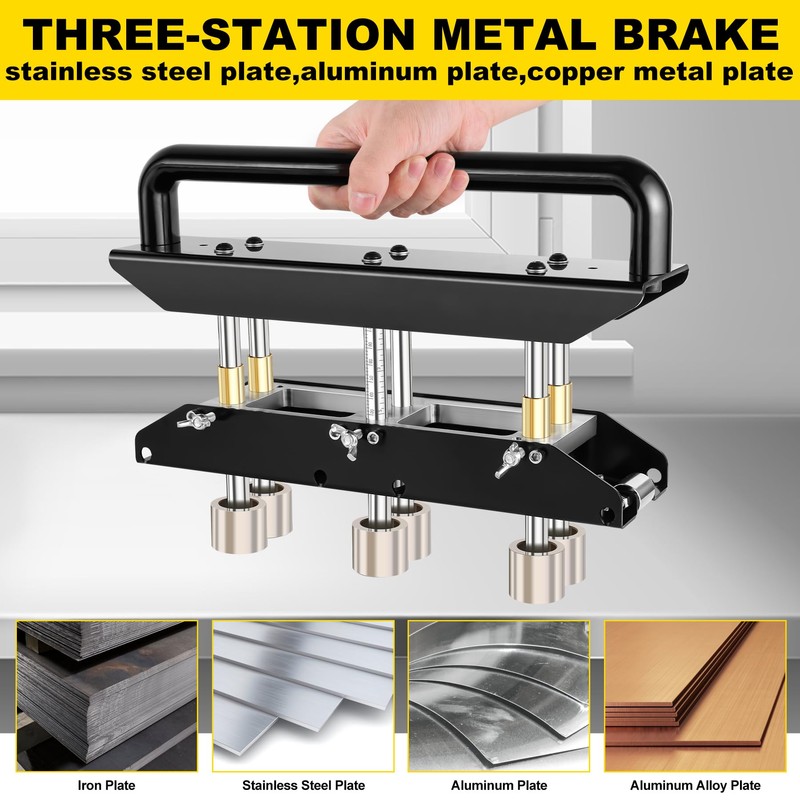 ITULCYO Three Station Edge Roller Bender 0-90° Bending Angle，Sheet Metal