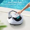 AIPER Cordless Robotic Pool Vacuum, Self-Parking Technology, Portable, Ideal for