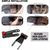 Unbranded 2" Rear Drop Lowering Shackle Suspension Kit For Ford