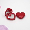 WLngtv 1Pc Pink Heart-Shaped Eyeshadow Makeup Box With Lip Stick