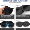 Sleep Mask Invisible Alar Deep Orbit 3D Eye Mask Ultra